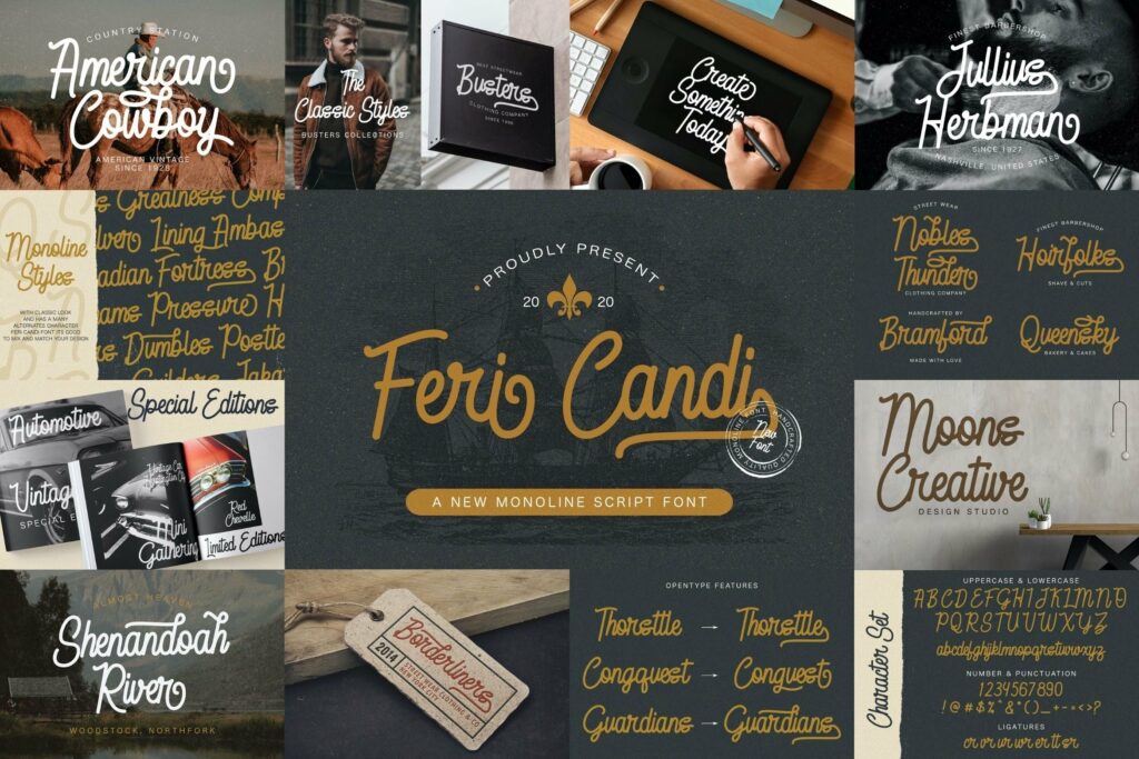 Handwritten Font Bundle Vol 9 Poster 9