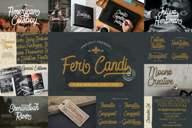 Handwritten Font Bundle Vol 9 Poster 9
