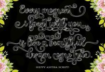 Happy Asitha Script Poster 1