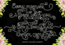 Happy Asitha Script Poster 1