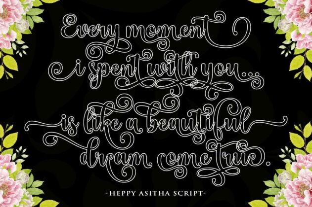 Happy Asitha Script Poster 1