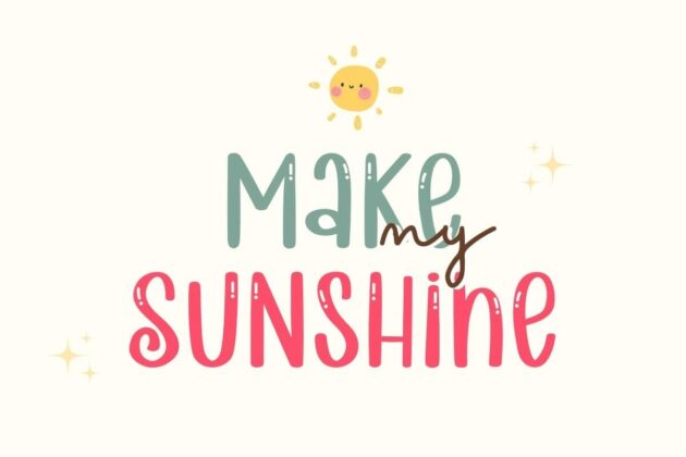 Happy Everyday Font Duo Poster 4