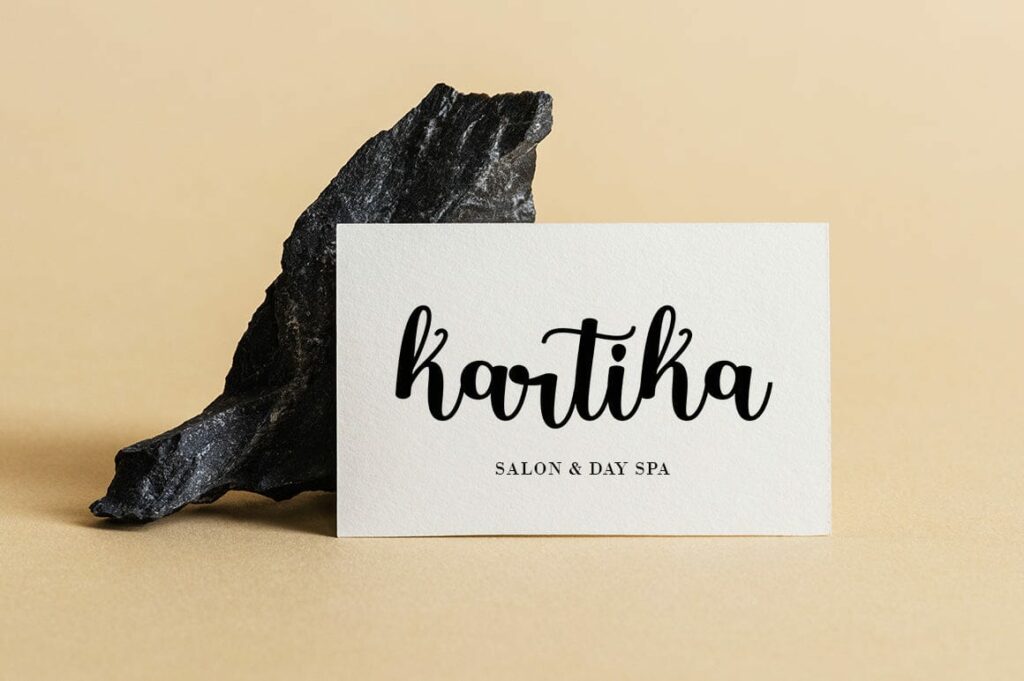 Hatina - Modern Calligraphy Font Poster 3