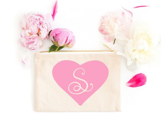 Heartly Monogram Font Poster 2