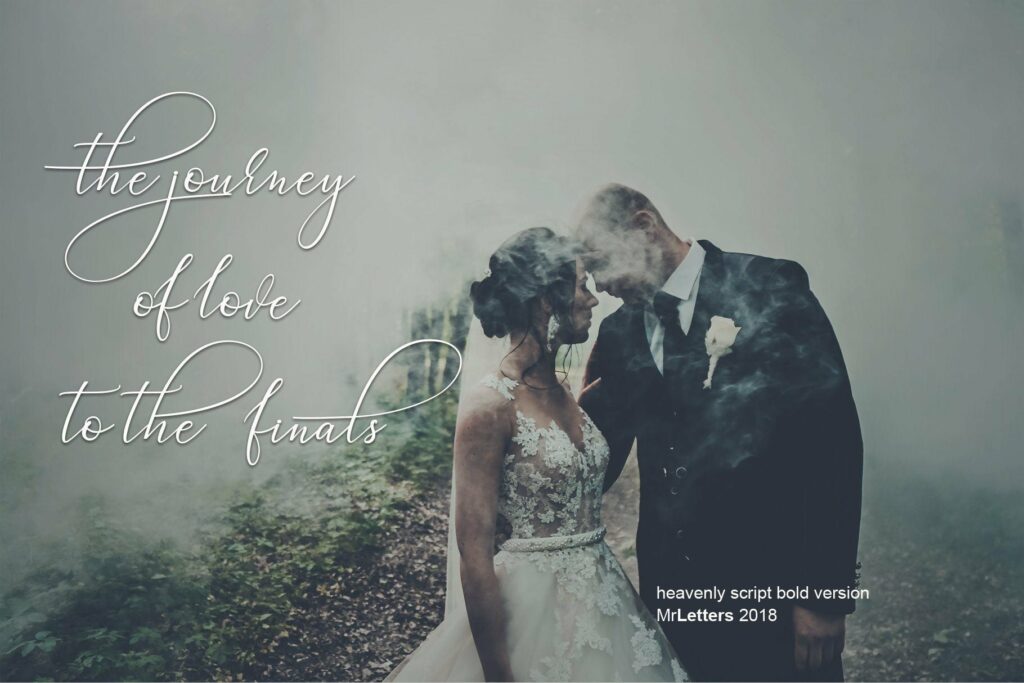 Heavenly Script Poster 4