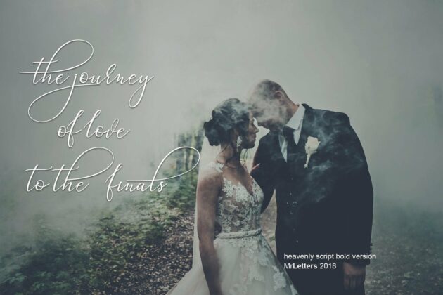 Heavenly Script Poster 4