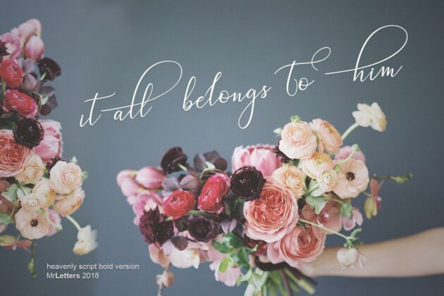 Heavenly Script Poster 7