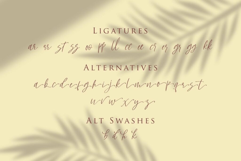 Hellena - Handwritten Script Font Poster 8