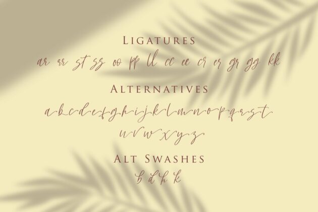 Hellena - Handwritten Script Font Poster 8