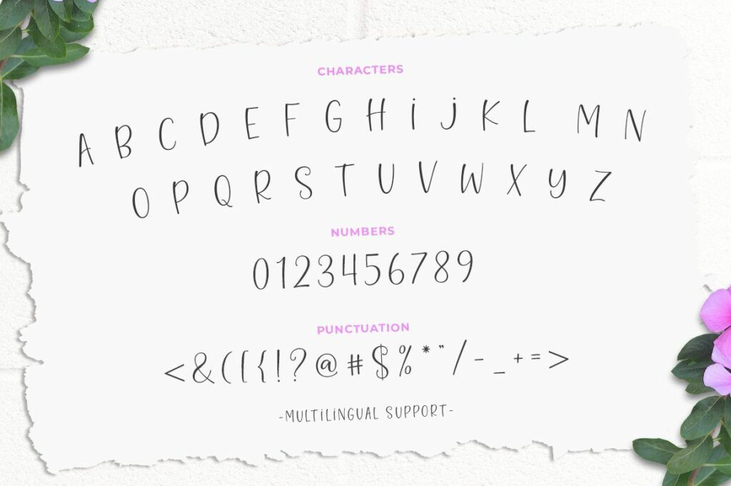 Hello Blushberry - Font Duo Poster 6