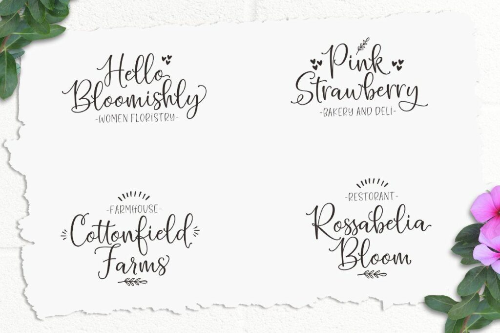 Hello Blushberry - Font Duo Poster 10