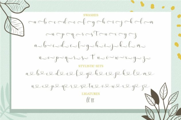 hello mother - a luxury script font Poster 6