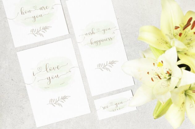 hello olive - love fonts Poster 2
