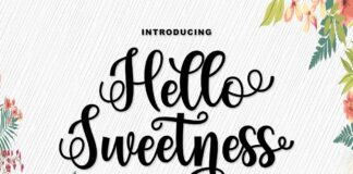 Hello Sweetness Poster 1