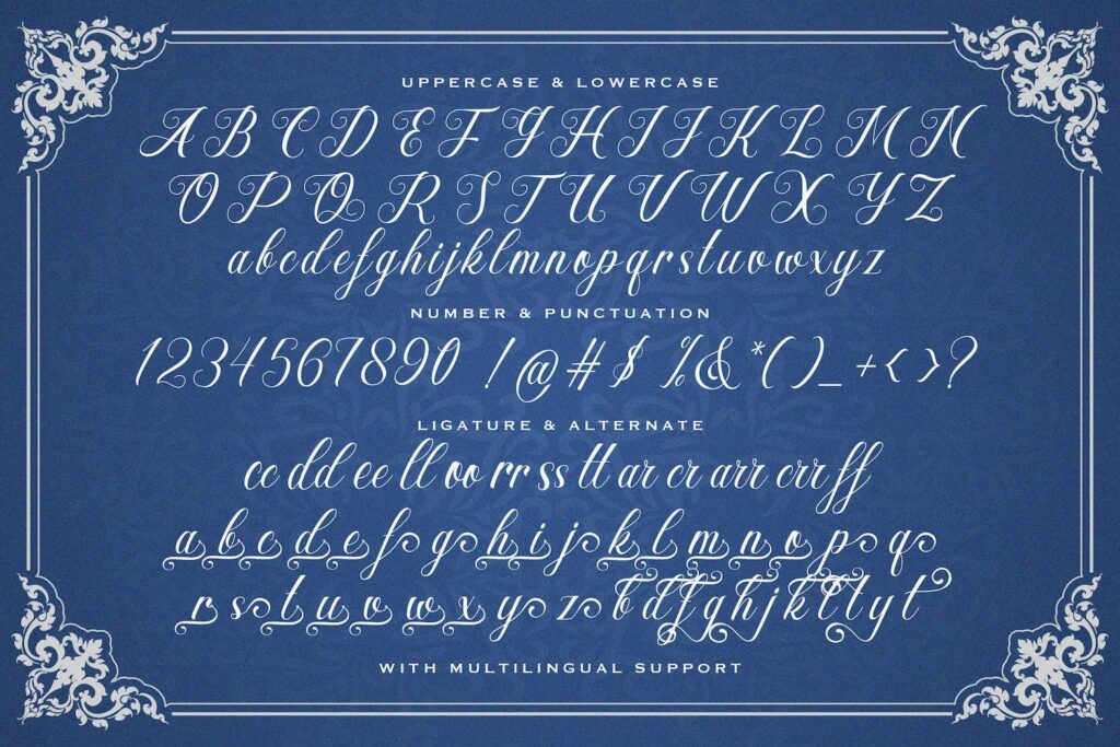 Hesty Aqaky - Modern Script Font Poster 2