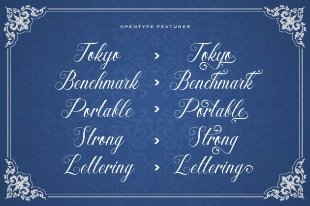 Hesty Aqaky - Modern Script Font Poster 6