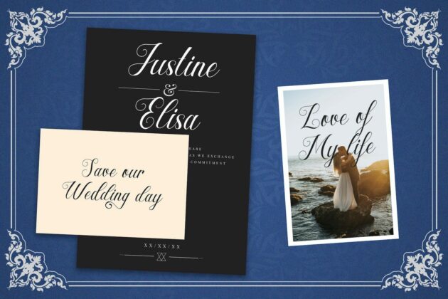 Hesty Aqaky - Modern Script Font Poster 8