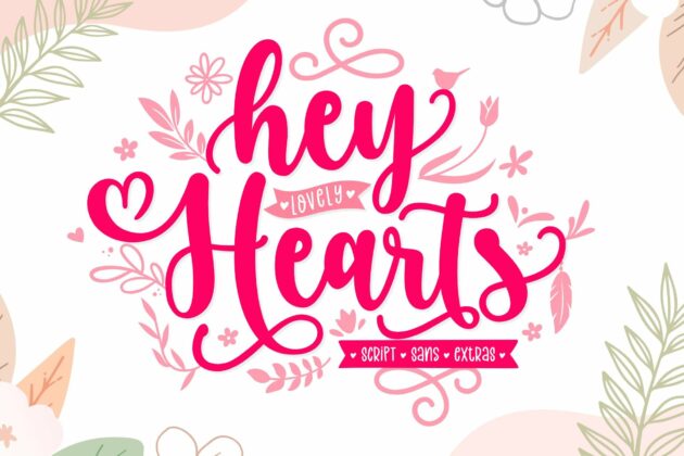 Hey Lovely Hearts Poster 8