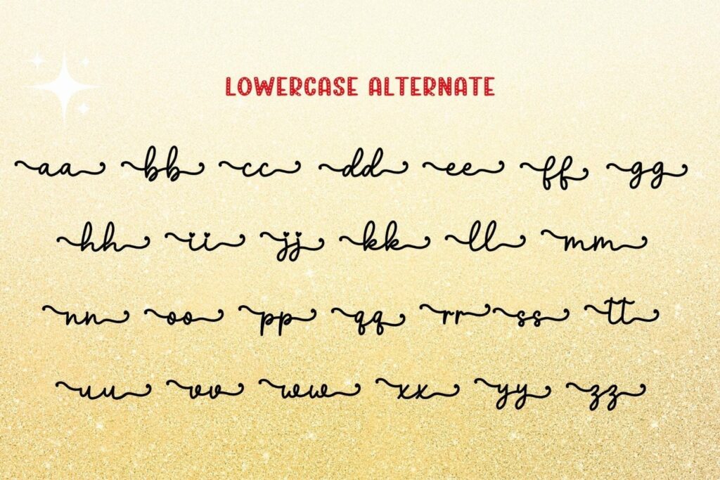 Holiday Cheer Duo Font Poster 5
