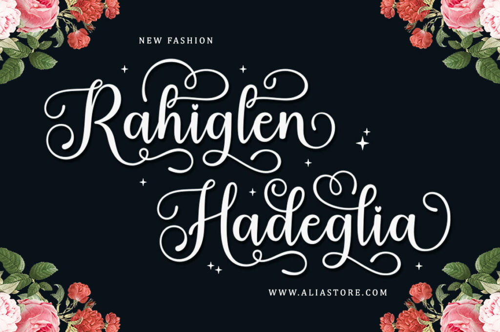Holiday Meladine - Script Font Poster 4