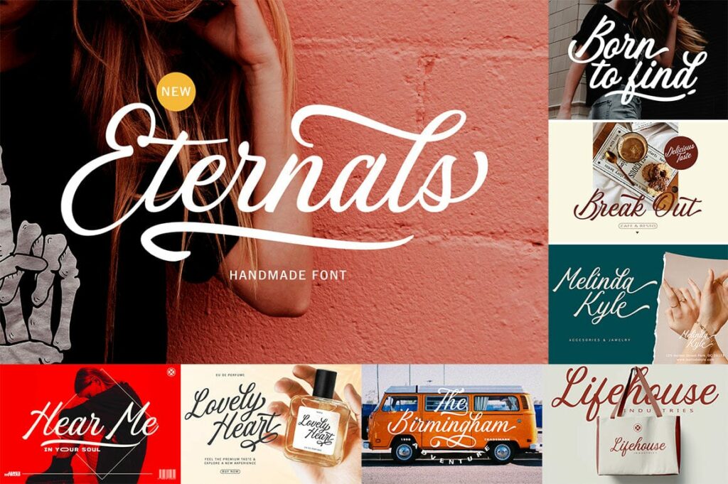 Holy Love Font Bundle Poster 5