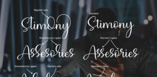 Home Sweet Font Poster 1