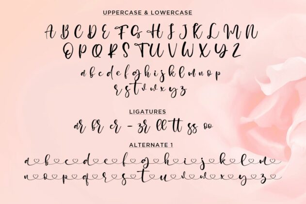 Honey Sharon Lovely Handwritten Script Poster 2