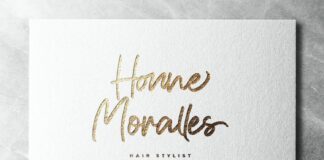 Honilley - Handwritten Font Poster 1