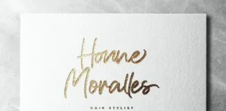 Honilley - Handwritten Font Poster 1