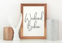 Howling Sinister Monoline Handwritten Font Poster 1