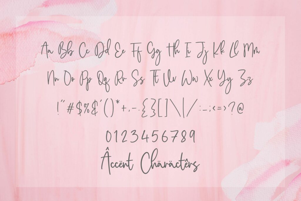 Howling Sinister Monoline Handwritten Font Poster 3