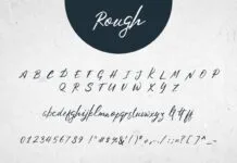 Hysteria Script – 2 styles Hysteria Script - 2 styles Poster 1