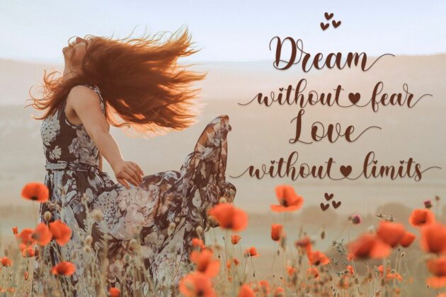 jacky betty | Lovely Calligraphy Poster 3