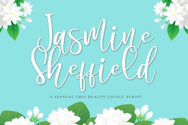 Jasmine Sheffield a Chic Sensual Script Poster 2