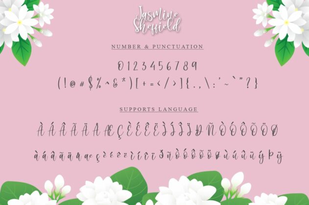 Jasmine Sheffield a Chic Sensual Script Poster 6