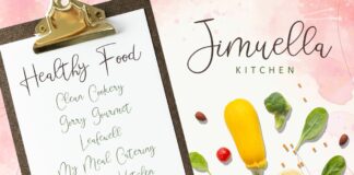 Jimuella - Modern Casual Script Poster 1