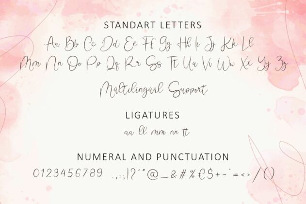 Jimuella - Modern Casual Script Poster 7