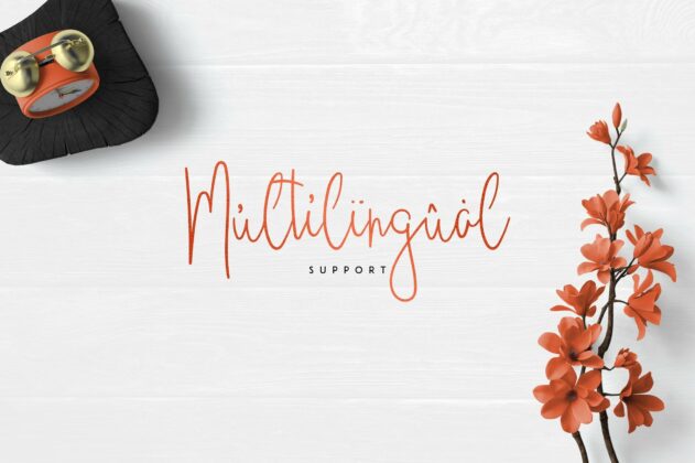 JustBecause font family Poster 4