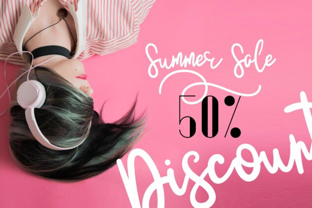 JustBecause font family Poster 5