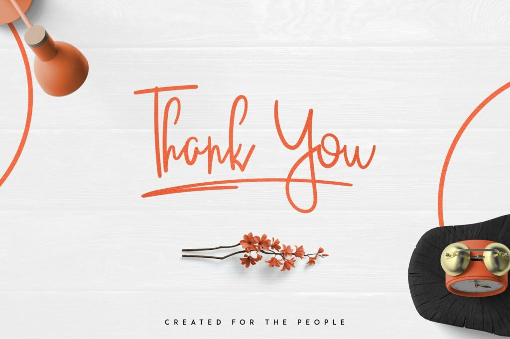JustBecause font family Poster 6