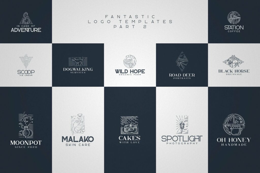 Kavo Family - 17 fonts + 24 logos Poster 5