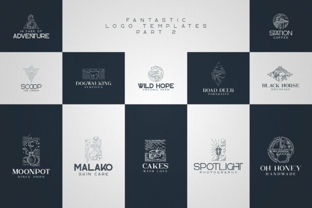 Kavo Family - 17 fonts + 24 logos Poster 5