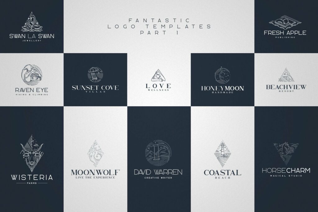 Kavo Family - 17 fonts + 24 logos Poster 8