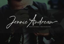 Kingstoner Signature Font Poster 1