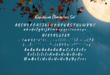 Konichiwa Brush Font Poster 1