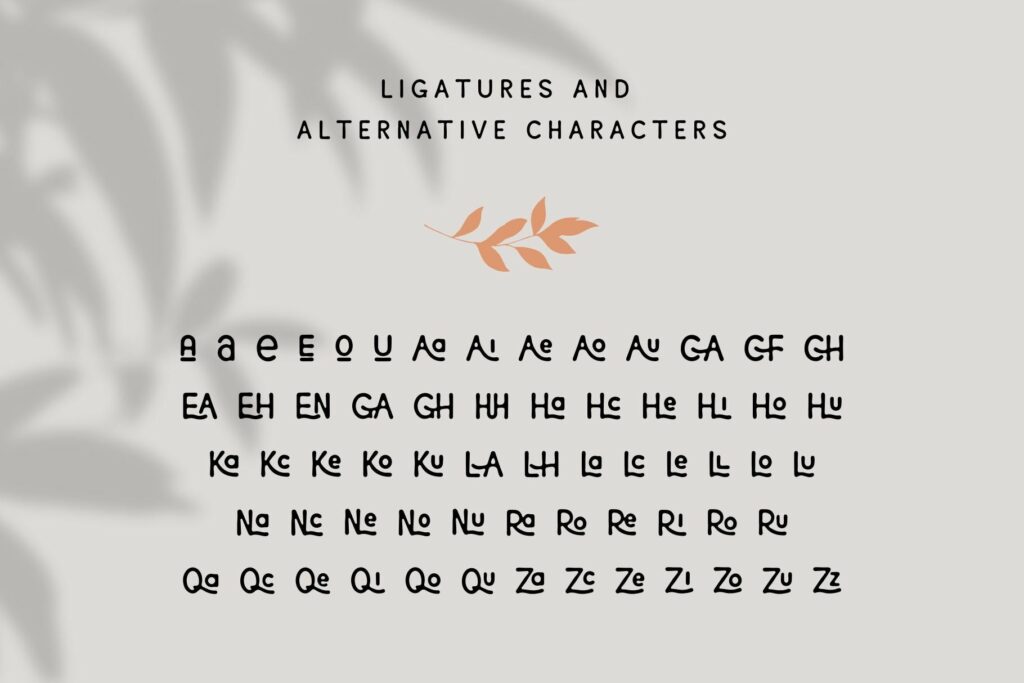 La Coquine Font Duo Poster 1