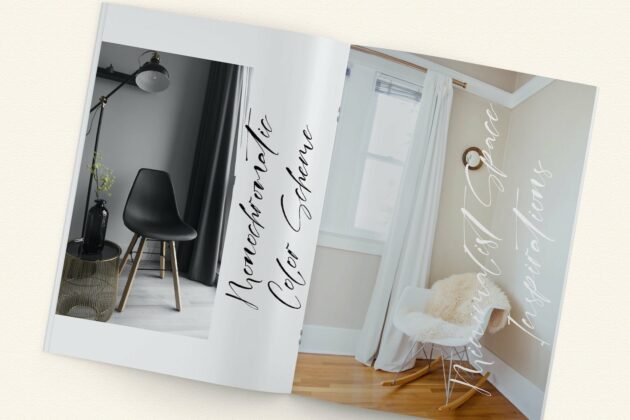 Laneky Haizen - Signature Script Font Poster 6