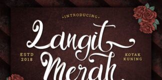 Langit Merah Script Poster 1