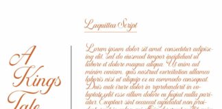 Laquittea Script Poster 1