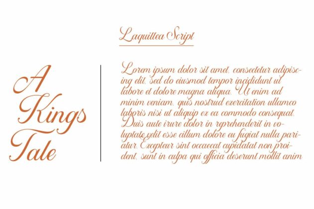 Laquittea Script Poster 1